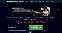 Desktop Screenshot of limodavis.com